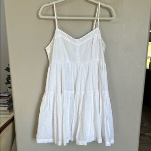 American eagle ruffled dress size large